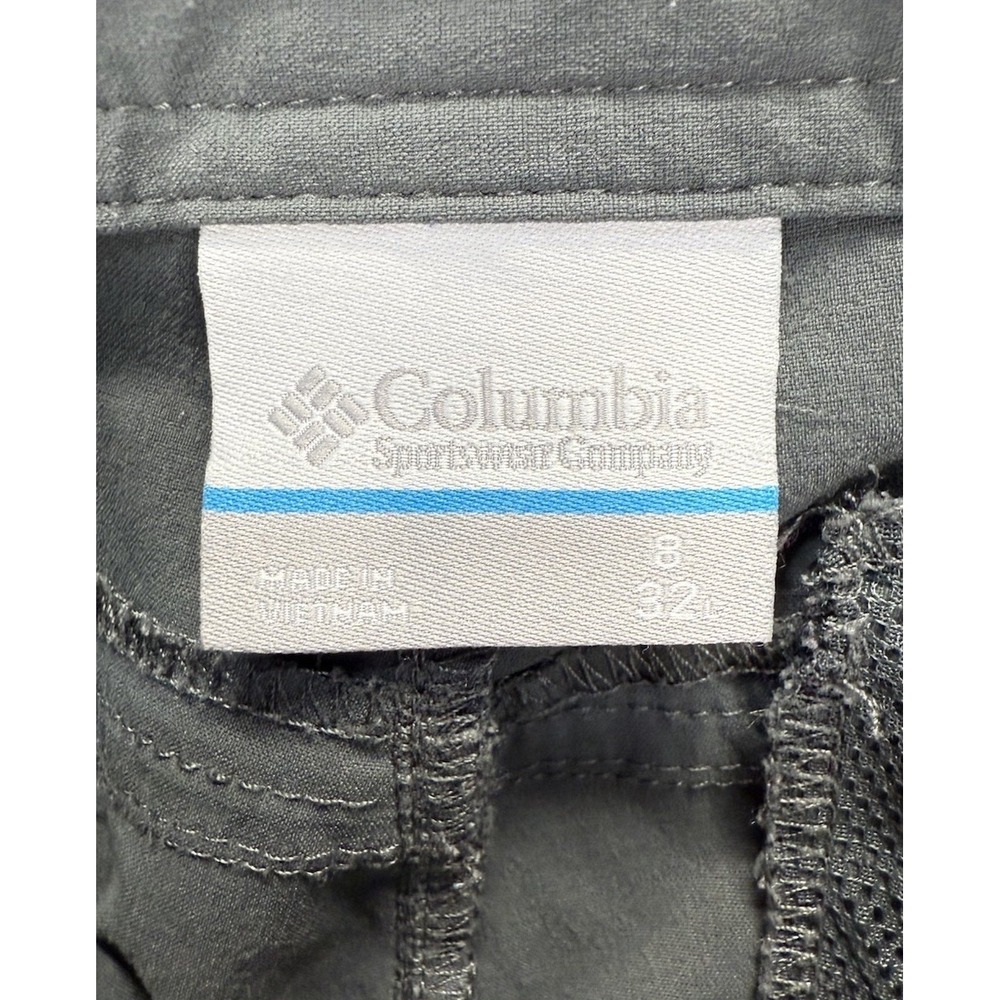 Columbia PFG Performance Women's 8x32L Lightweight Rolled Tabs Outdoor Pants - Picture 9 of 10